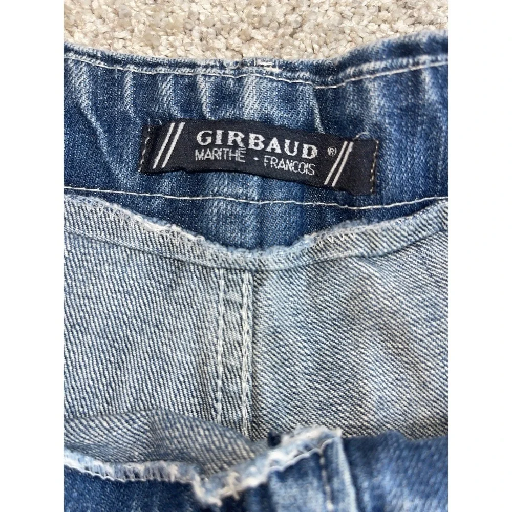 VTG Marithe Francois Girbaud Denim Cargo Shorts Size 36 Y2K Shuttle Tape Baggy
